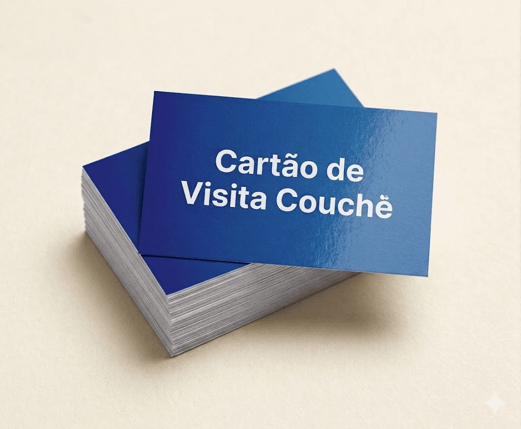 Cartão de Visita Couchê 300g